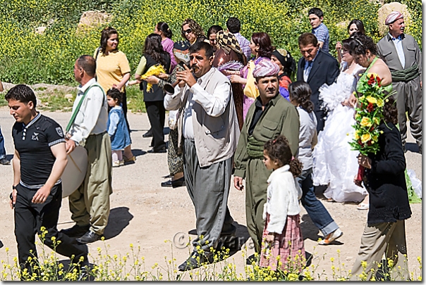 Cortège de mariage à Armash - Wedding procession in Armash  Harmashi