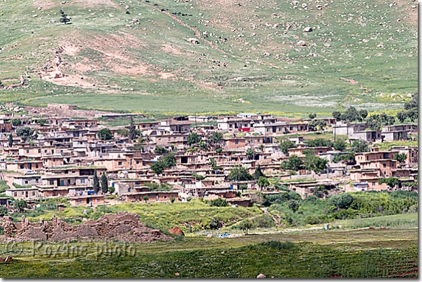 Village près de Bekhma - Village near Bekhma - Region de Bekma - Bekhme area