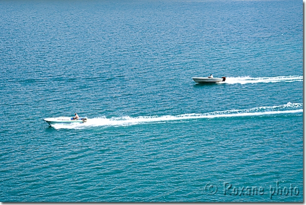 Bateaux sur le lac Dukan - Boats on the lake - Dukan - Dokan - Dokhan