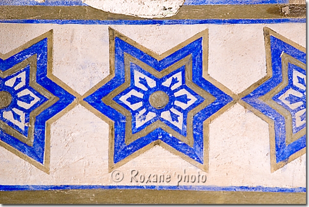 Etoiles peintes dans un diwan - Painted stars in a divan - Citadelle d'Erbil - Erbil's citadel - Arbil - Hewler - Hawler
