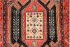 Détail d'un tapis kurde - Musée kurde du tapis et du textile - Kurdish carpet - Kurdish textile museum - Erbil - Arbil - Hewler - Hawler
