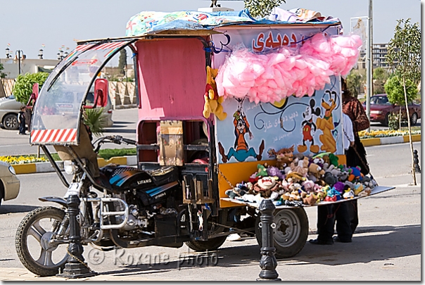 Barbe à papa - Cotton candy - Erbil - Arbil - Irbil - Hewler - Hawler