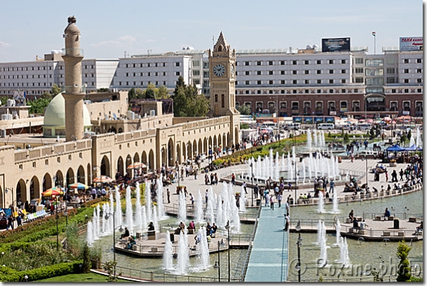 Place du bazar - Square bazaar - Erbil - Arbil - Hawler