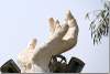 Main - Sculpture à la mémoire des victimes de Halabjah - Hand - Sculpture in memory of the victims of Halabja - Shahrazur - Shahrazor