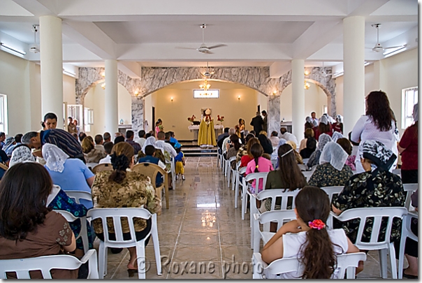 Messe d'inauguration de l'église de la Vierge Marie - Opening mass of the Virgin's church - Karaoula - Karawula - Karawla
