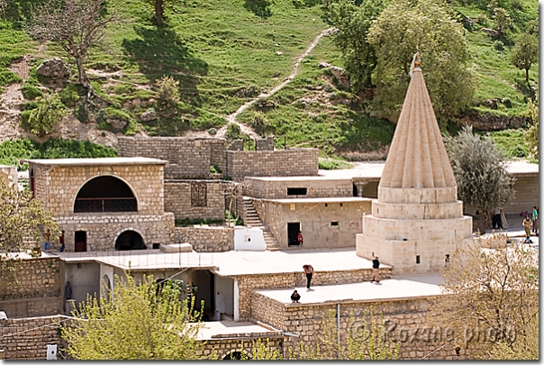 Village yézidi - Yezidi village - Lalesh - Lalish