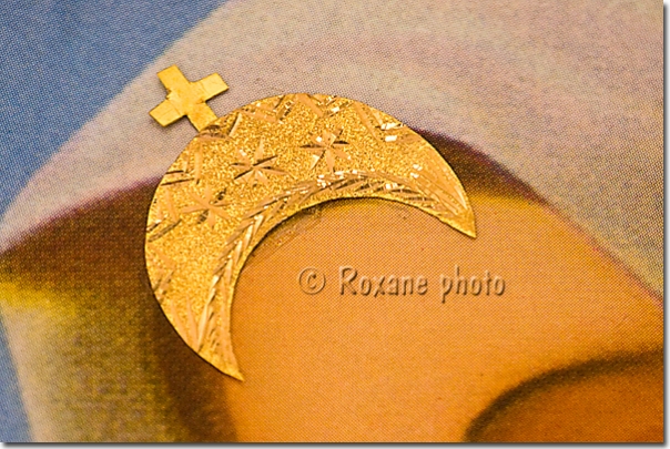 Bijou sur une représentation de la Vierge - Jewel on a representation of the Virgin - Mergasur - Mergasour