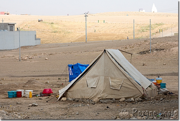 Tente de réfugié - Refugee tent - Khanik - Khanki - Khanke