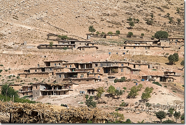 Village kurde de montagne - Kurdish village in the mountains - Région de Salahaddin - Salah ad Din - Saladin