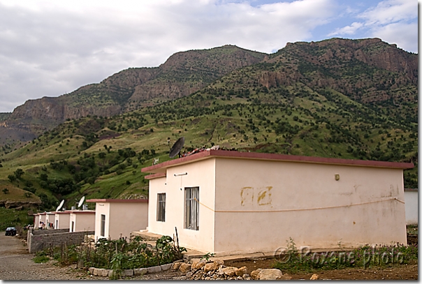Nouveau village de Sanate - New Sanate village - Sanat - Kurdistan