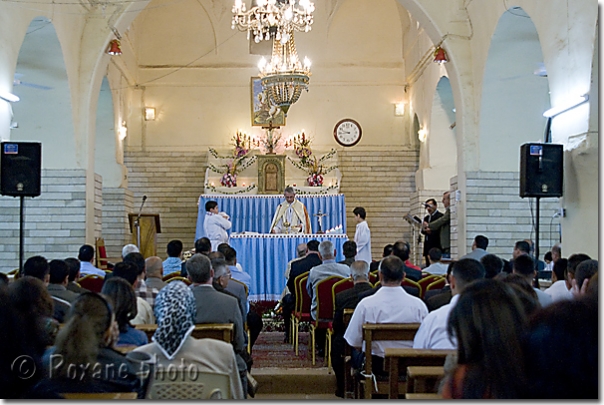 Messe de Pâques à la paroisse Saint Georges d'Ankawa - Easter mass in the Ankawa parish of Saint George - Ainkawa - Einkawa