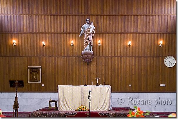 Autel - Eglise Saint Joseph - Altar - St Joseph church - Ankawa - Ainkawa - Einkawa