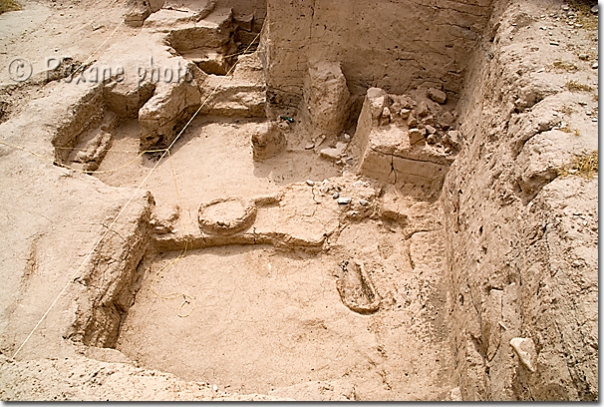 Site archéologique de l'ancienne église Saint Georges - Archaeological site of a former St George church - Ankawa - Ainkawa - Einkawa