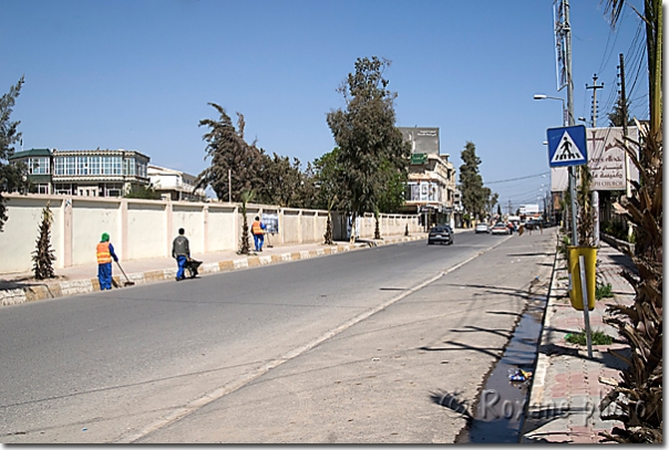 Rue d'Ankawa - Ankawa's street - Ainkawa - Einkawa