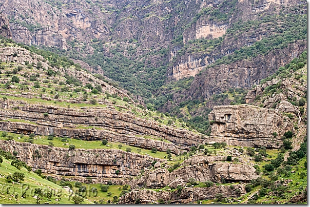 Montagnes kurde - Kurdish mountains - Region de Bekma - Bekhme area