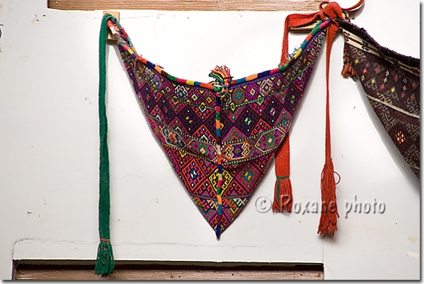 Porte-bébé - Sling - Musée kurde du tapis et du textile - Kurdish textile museum - Erbil - Arbil - Hewler - Hawler