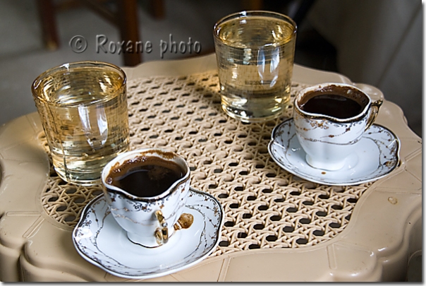 Café kurde - Kurdish coffee - Karaoula - Karawula - Karawla