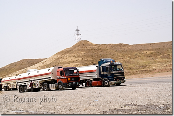 Camions - Trucks - Route de Kirkouk - Kirkuk road