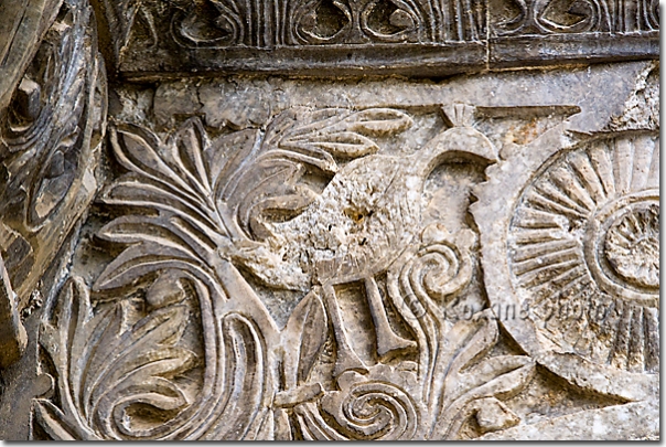 Paon - Bas-relief - Peacock - Lalish - Lalesh