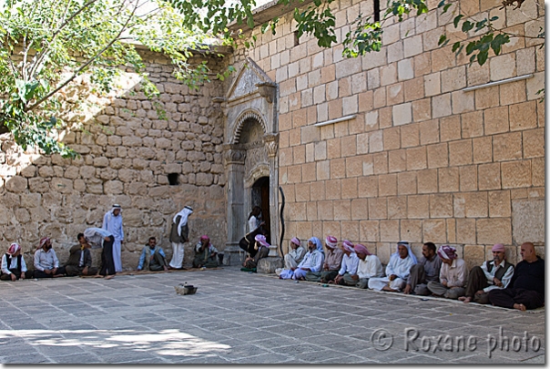 Cour du Temple de Lalesh - Lalesh Temple - Lalesh - Lalish