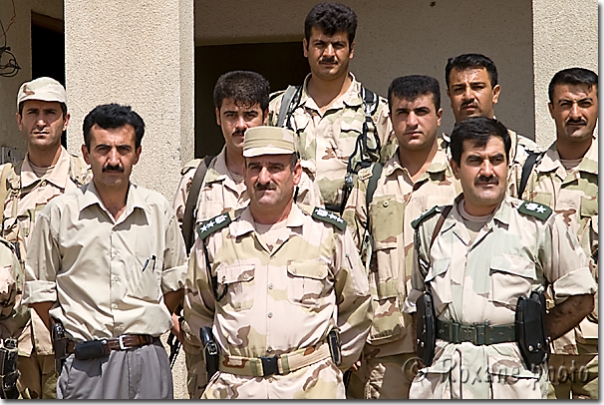 Peshmergas de l'UPK - KUP peshmergas - Mossoul - Mosul - Mossul