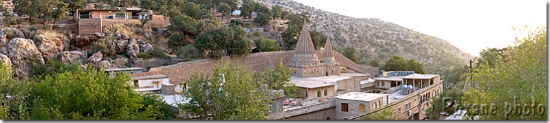 Temple de Lalesh au lever du soleil - The Lalesh Temple at sunrise - Lalesh - Lalish