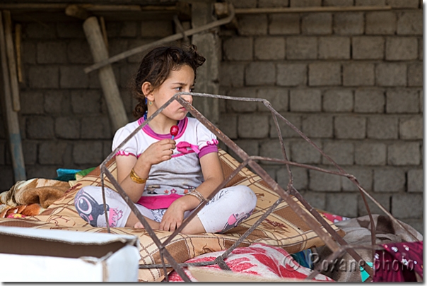 Réfugiée yézidie - Yazidi refugee - Baadre - Badre - Baadra