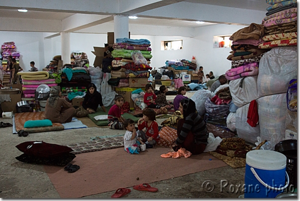 Sous-sol accueillant des réfugiés - Refugees room - Duhok - Dohul