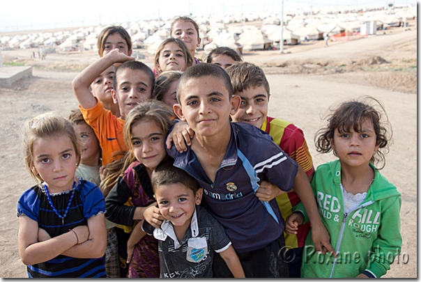 Enfants de Sinjar - Sinjar children - Khanki - Khanik - Khanke