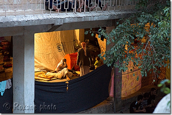 Réfugiés la nuit - Refugees in night - Lalesh - Lalish