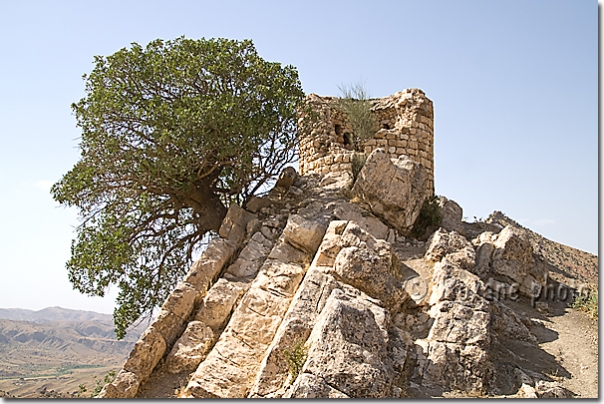 Ruines de la citadelle de Salahaddin - Ruins of the Salah ad Din citadelle Salahaddin - Saladin