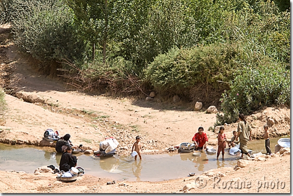 Lavage du linge et de la vaisselle - Washing clothes and dishes - Salahaddin area - Salaheddin - Salah ad Din - Saladin