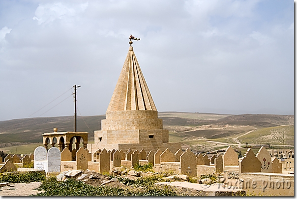 Cimetière yézidi - Yazidi cemetery - Sheikhan - Sheikan - Shaykhan - Kurdistan