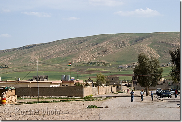 Village de montagne près de Sheikhan - Village near Sheikhan - Sheikan - Cheikhan - Shekhan - Kurdistan