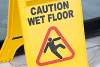 Attention sol glissant - Caution wet floor - Erbil - Arbil - Hewler