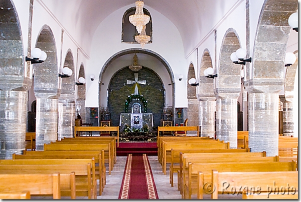 Autel de l'église st Georges - Altar of the St George church - Zakho - Zaxo - Kurdistan